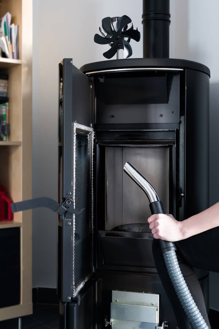Pulizia stufe a pellet